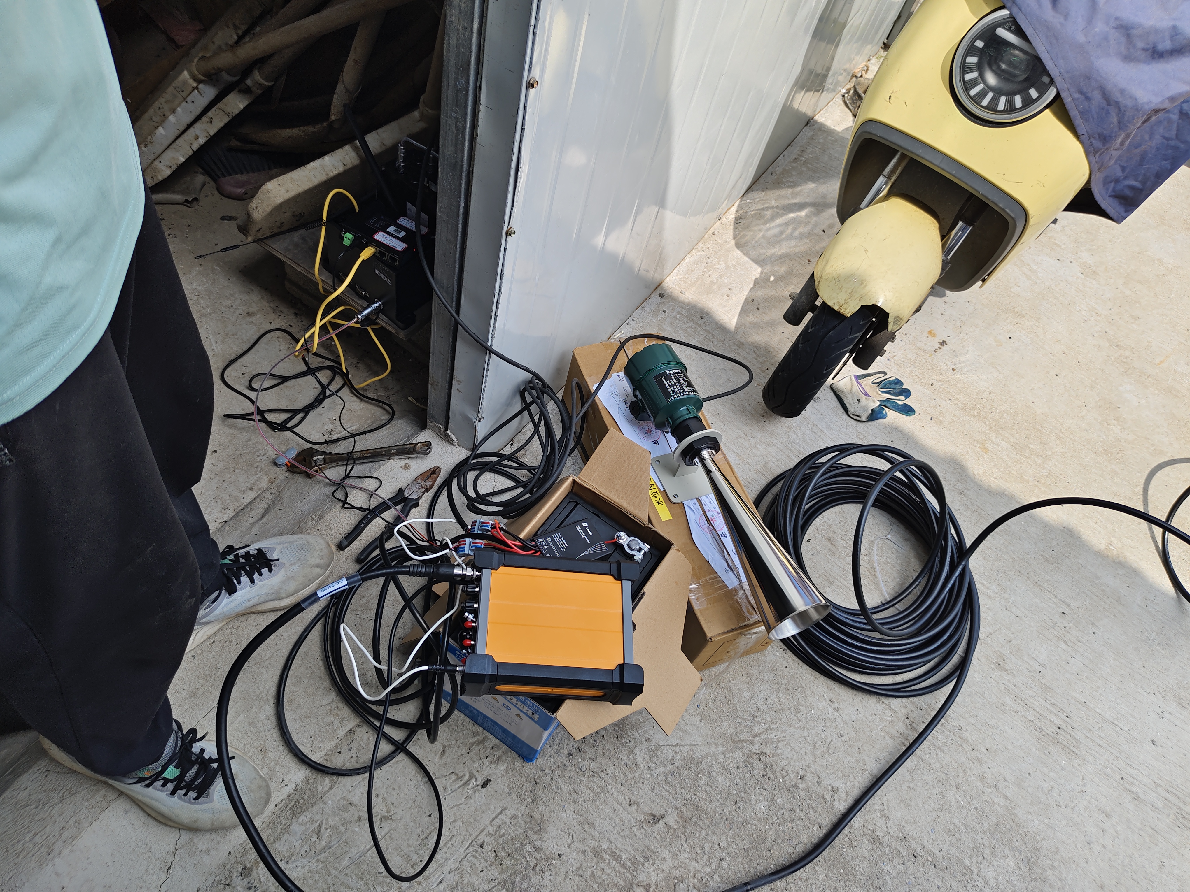 设备测试-雷达水位计