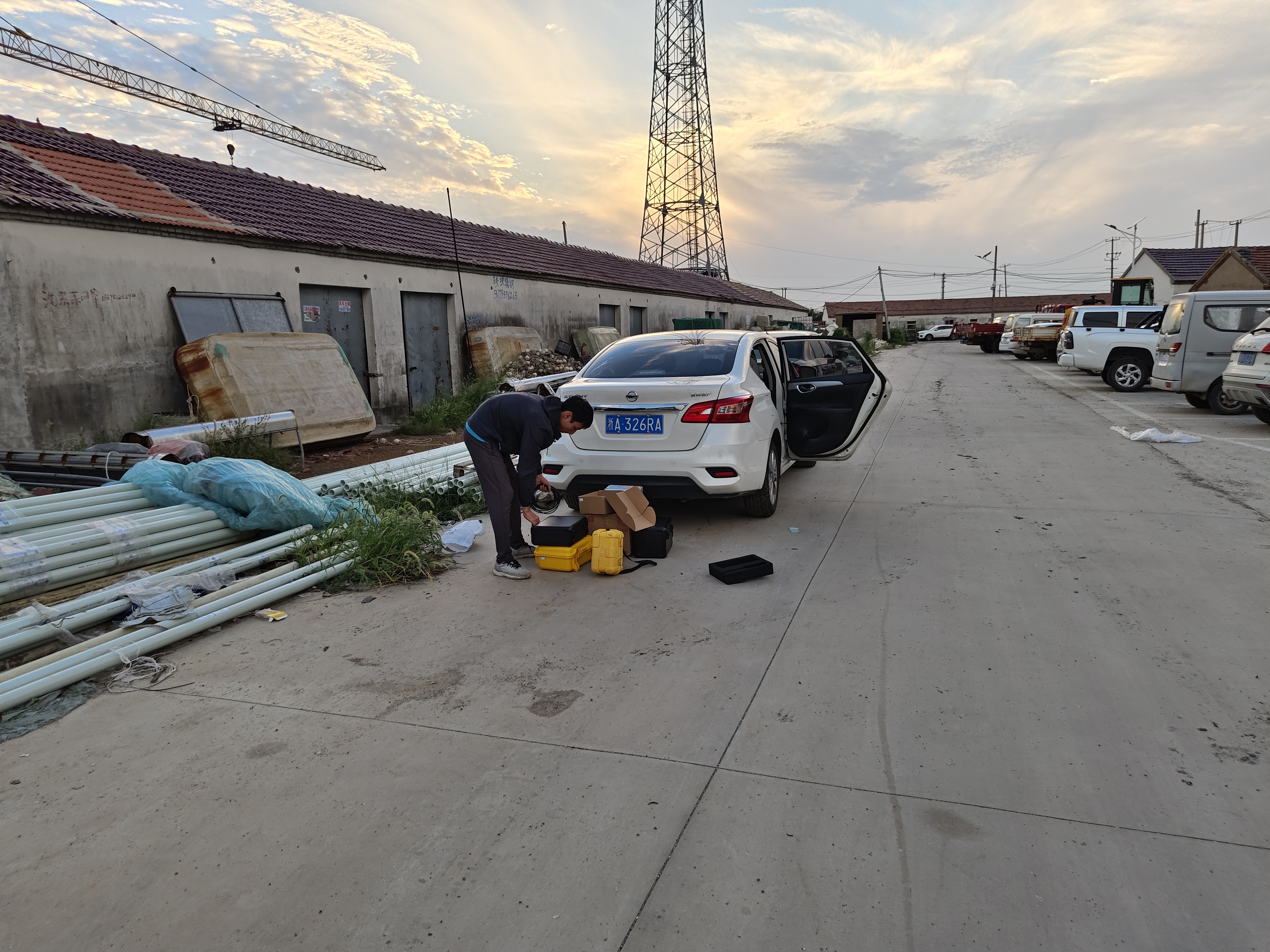 清点寄送甲方设备