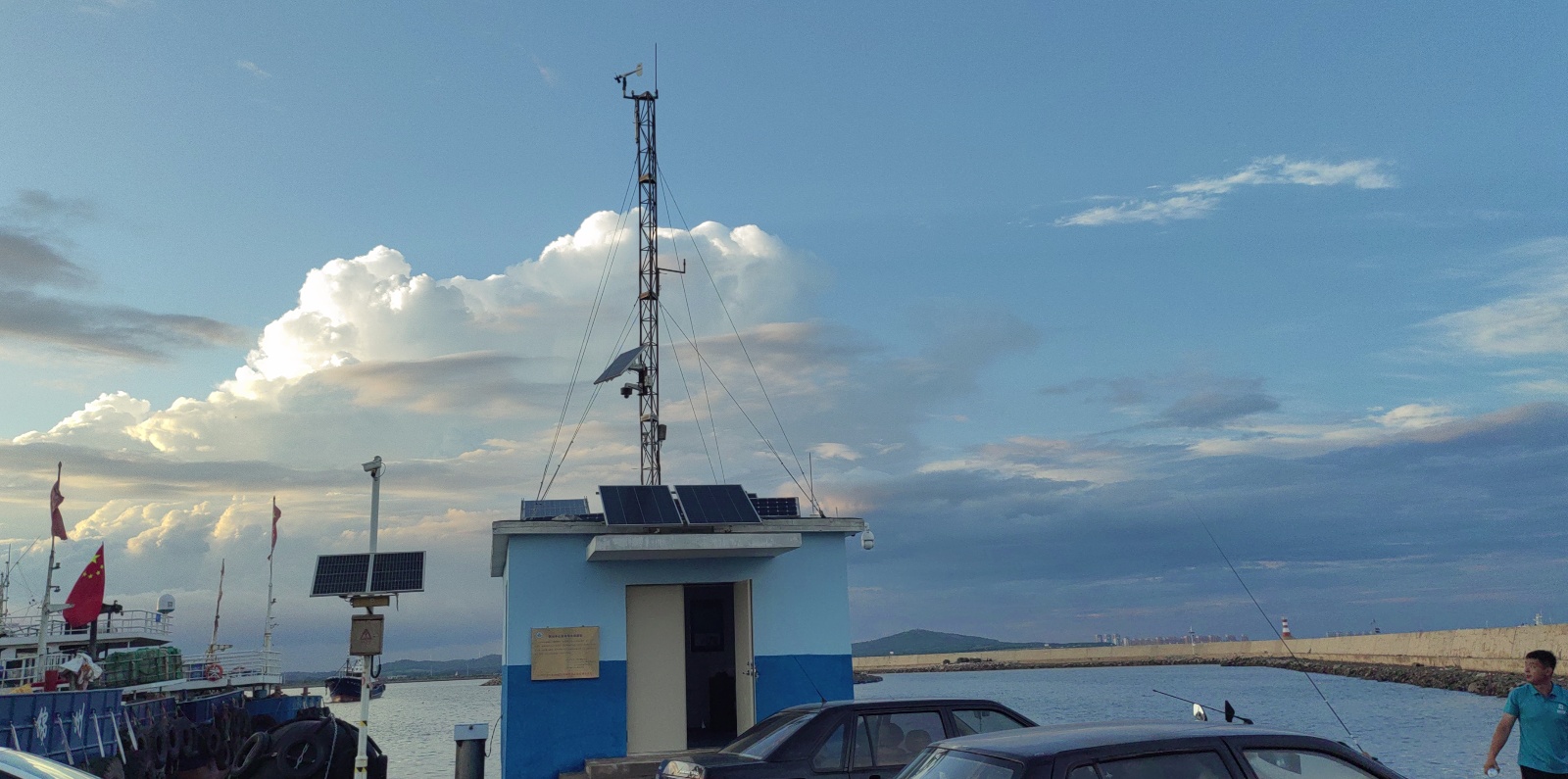 锦州中心渔港站-气象塔