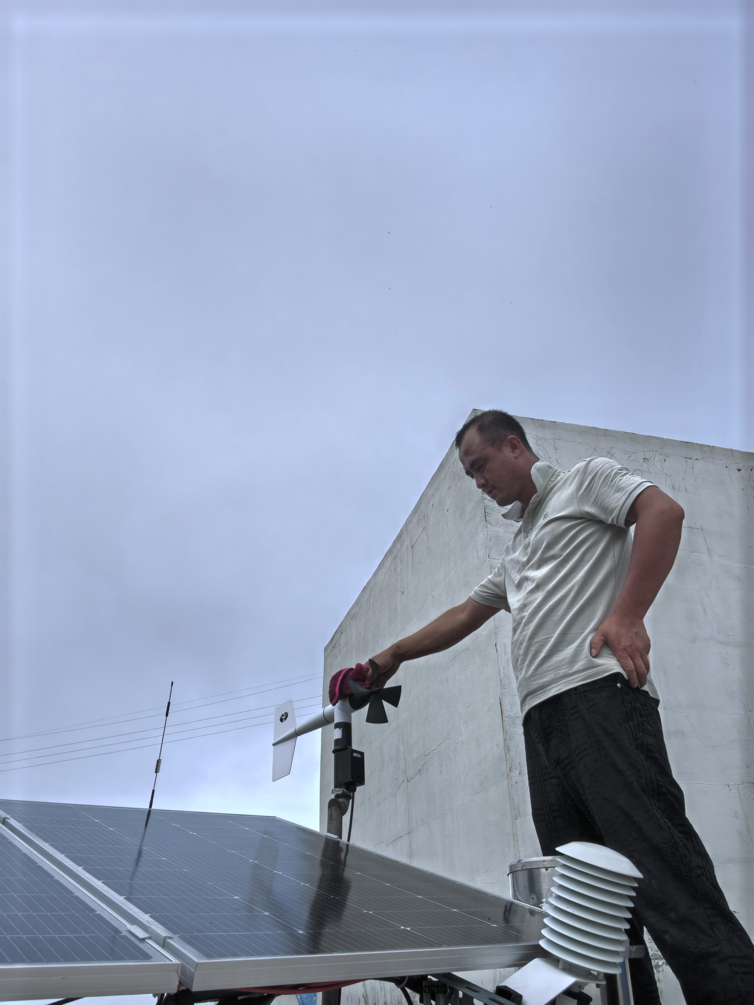 丹东大鹿岛站-风向风速传感器