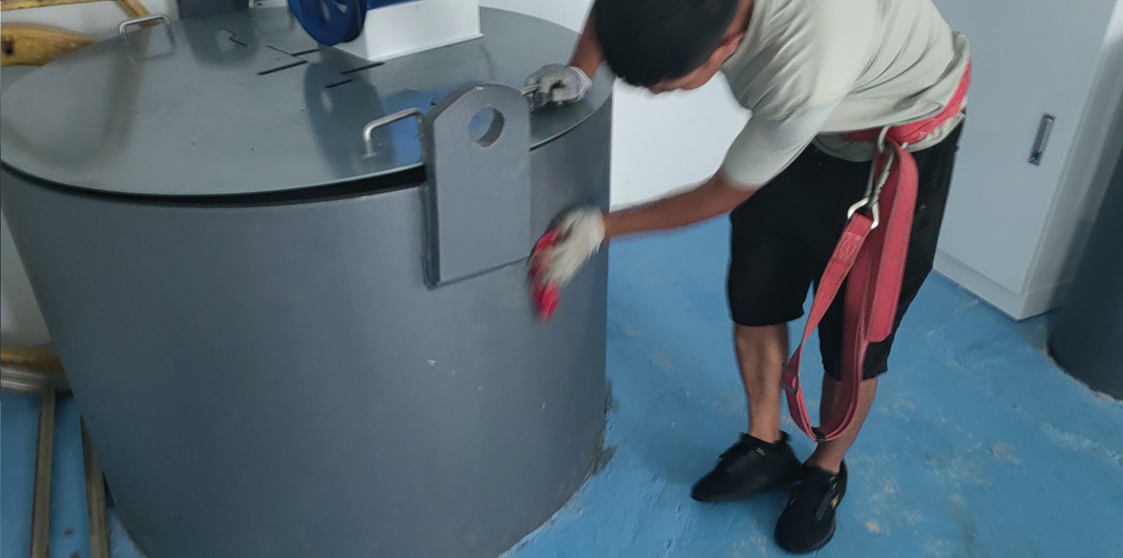 锦州中心渔港站-验潮井