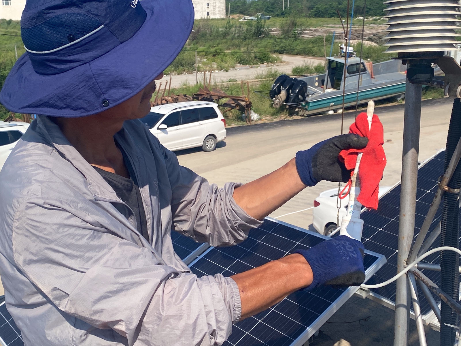 绥中天龙寺渔港站-温湿传感器