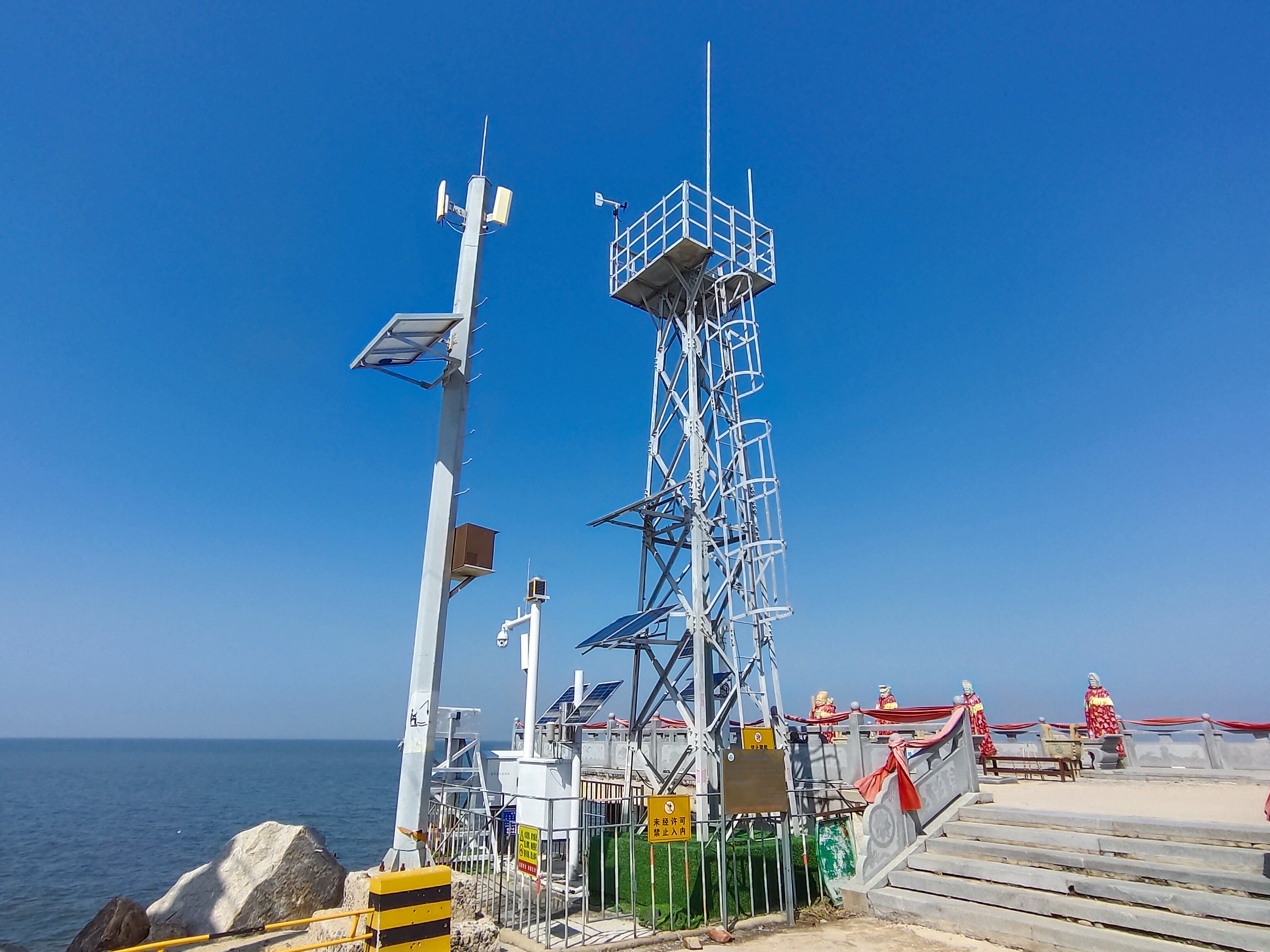 光辉码头点-气象塔