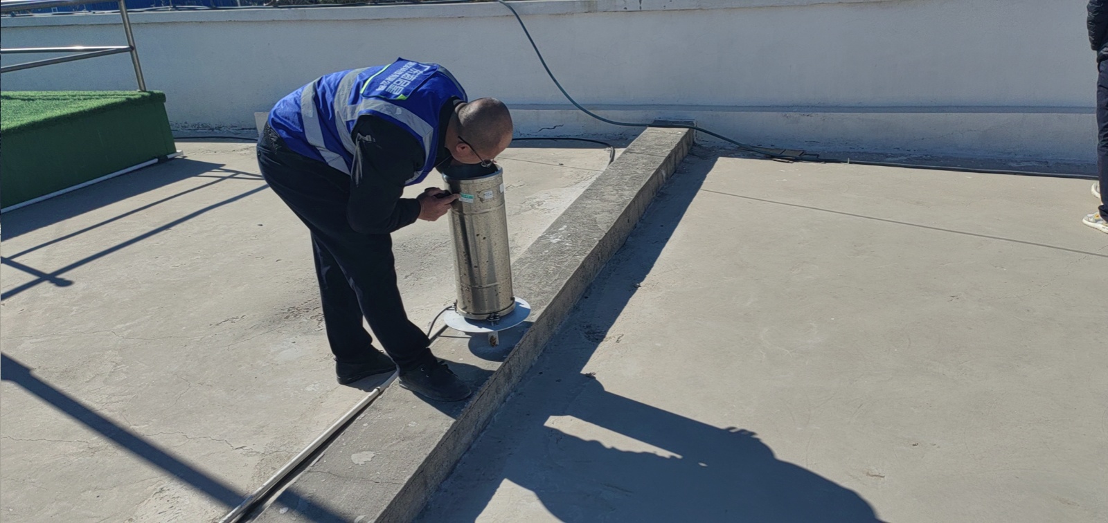 营口白沙湾站-雨量器