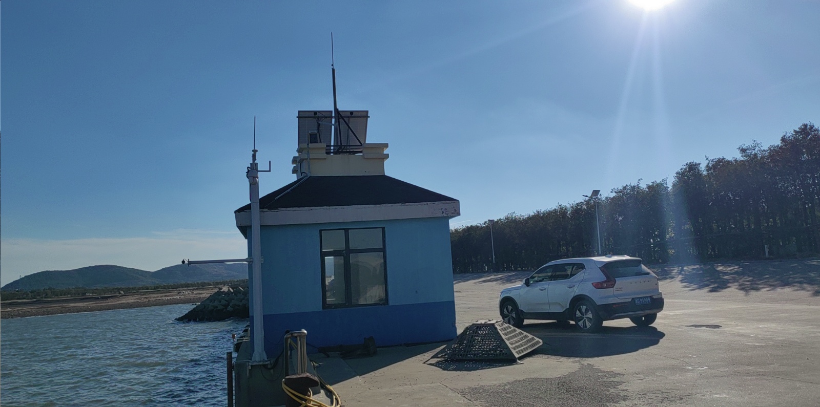 营口白沙湾站-周边环境