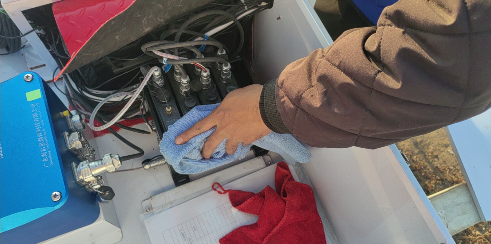 绥中港码头点-数据采集器