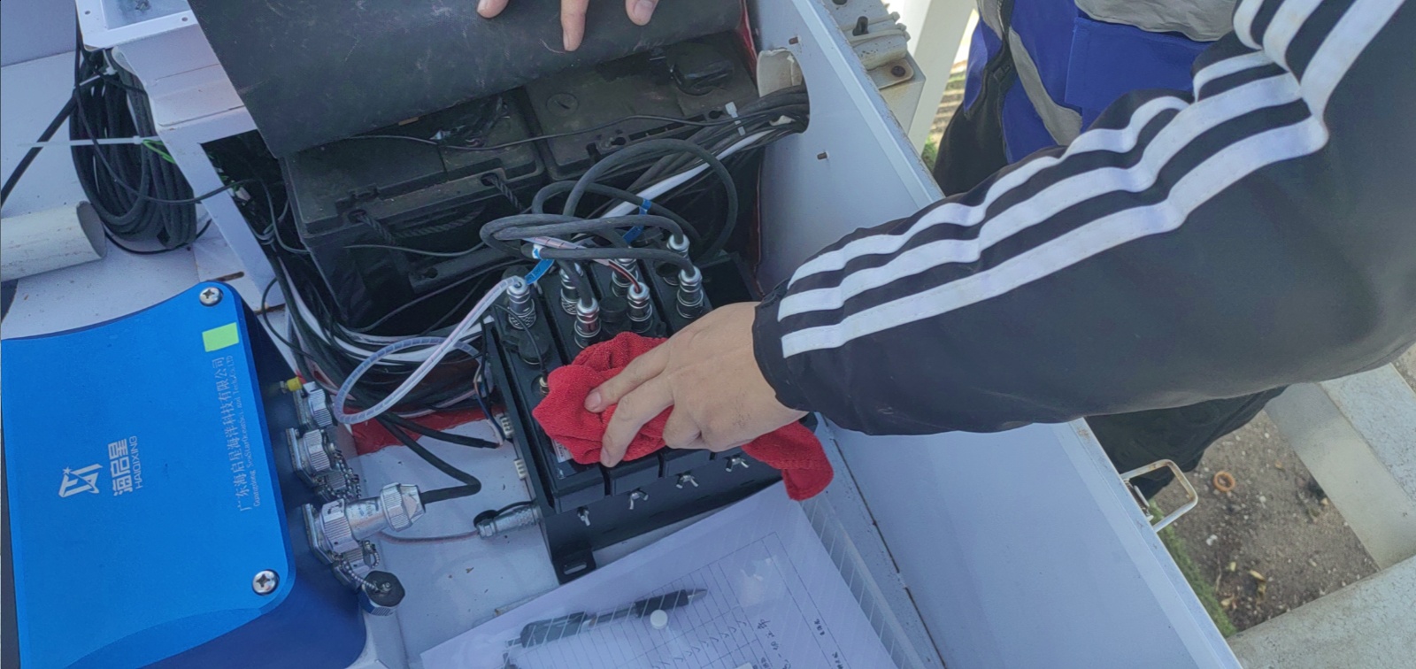 绥中港码头点-数据采集器