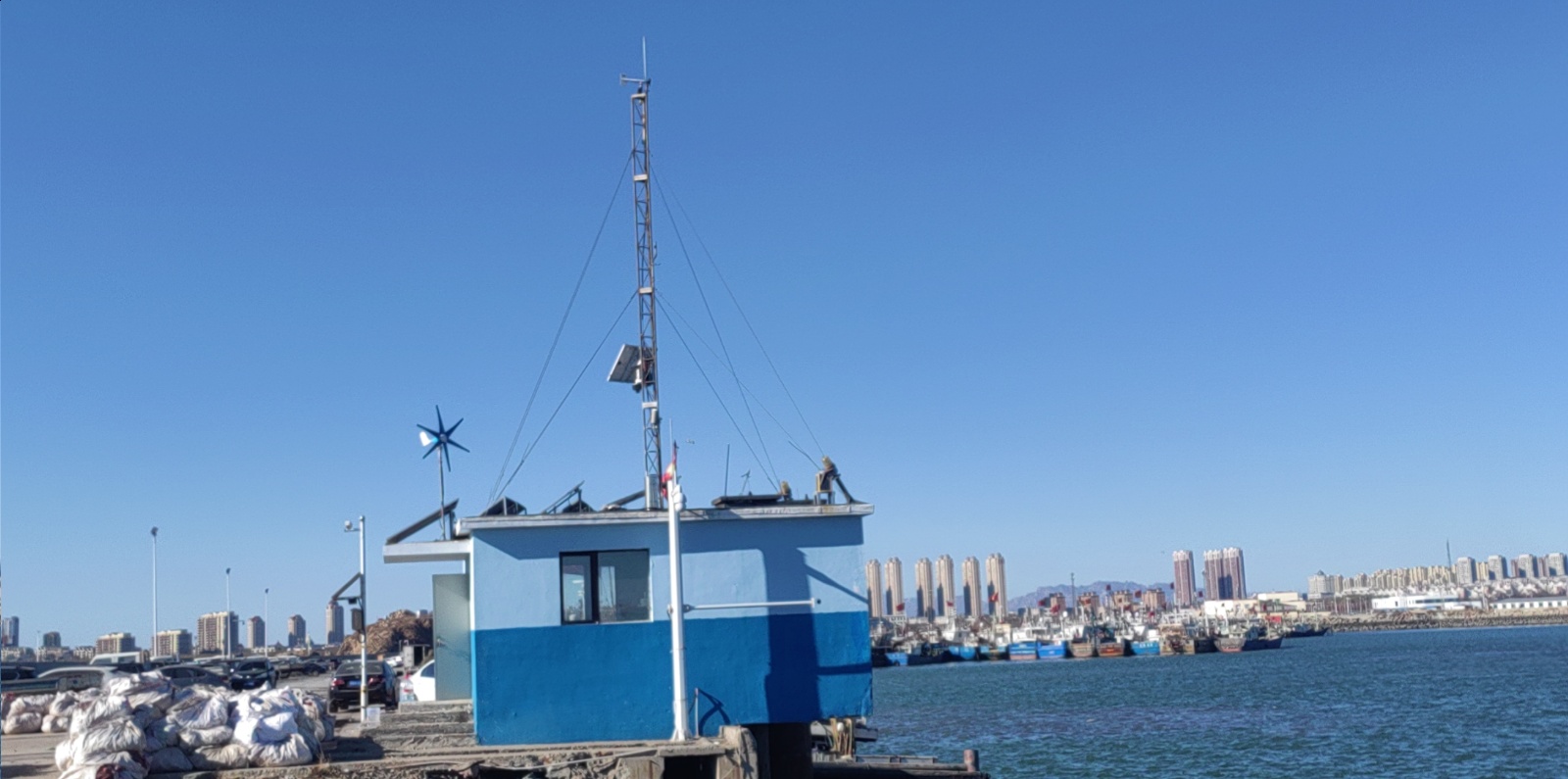 锦州中心渔港站-气象塔