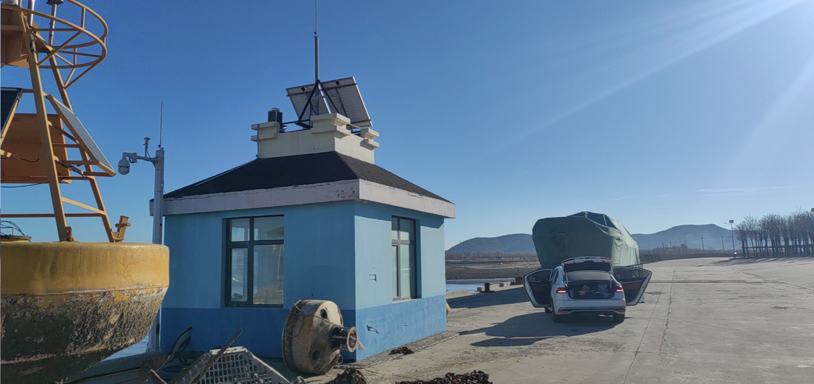 营口白沙湾站-周边环境