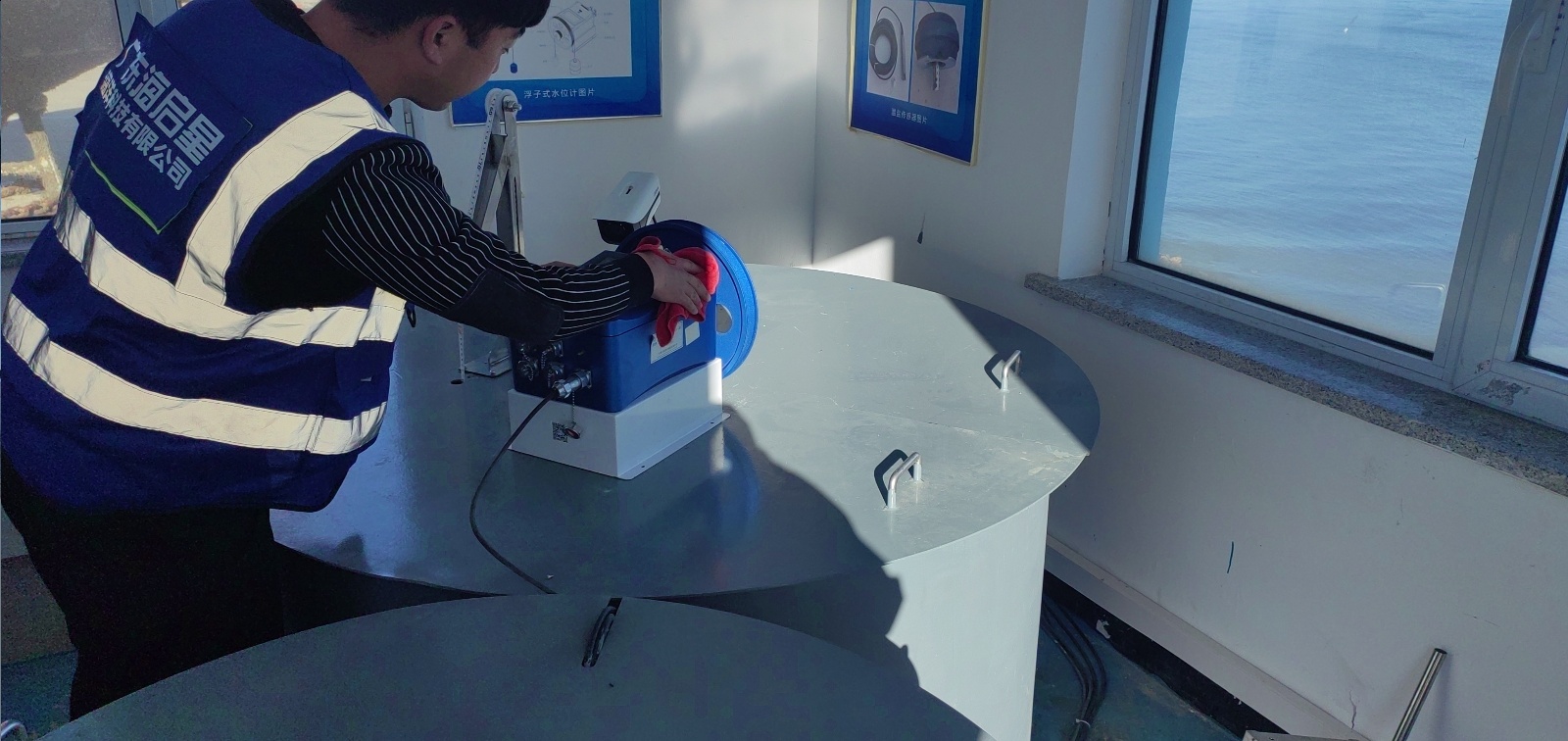 营口白沙湾站-浮子式潮位仪