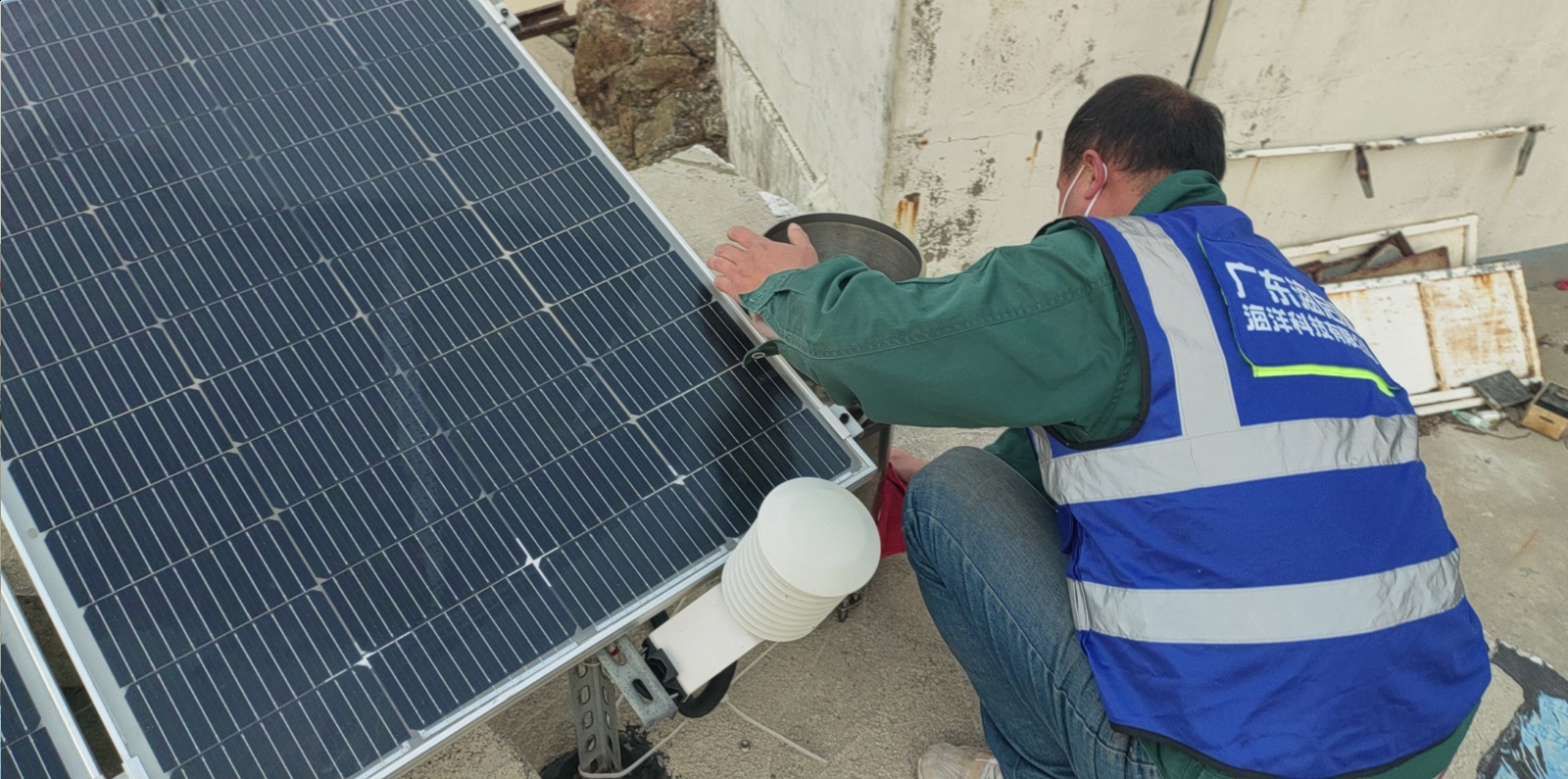 丹东大鹿岛站-雨量器