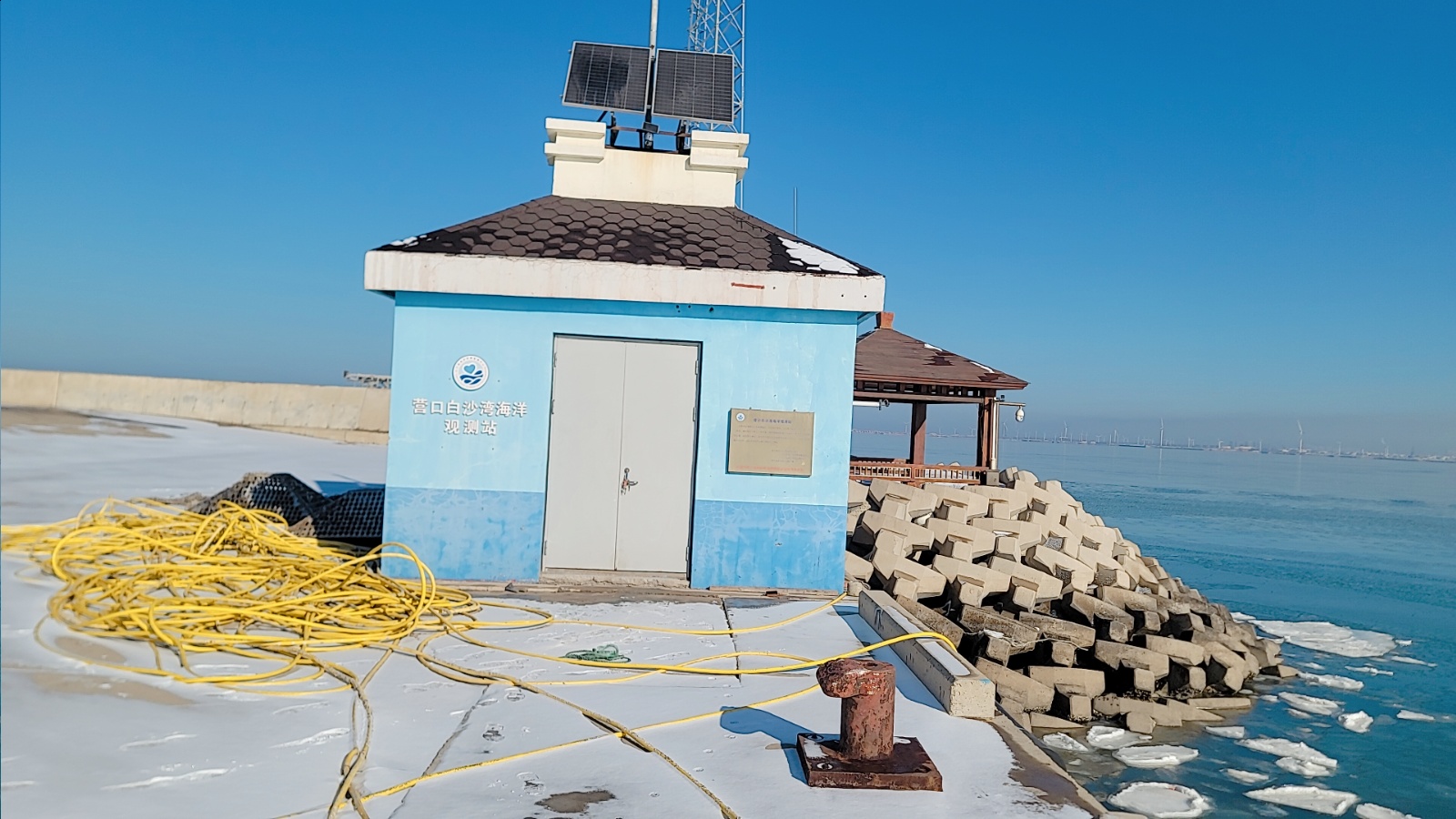 营口白沙湾站-周边环境