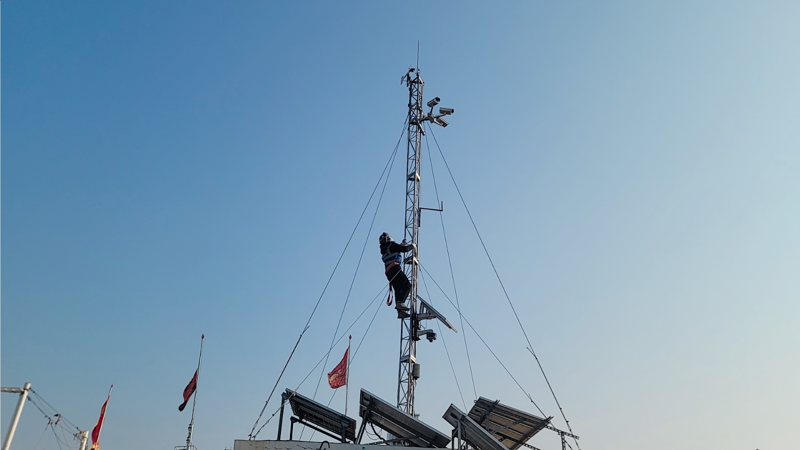 绥中天龙寺渔港站-气象塔