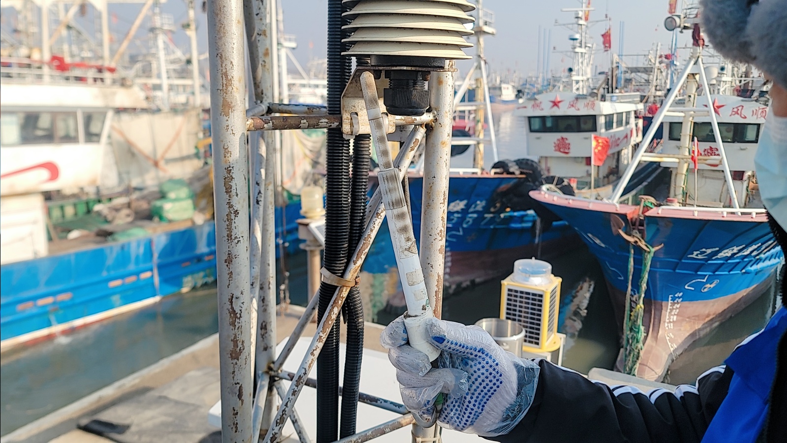 绥中天龙寺渔港站-温湿传感器